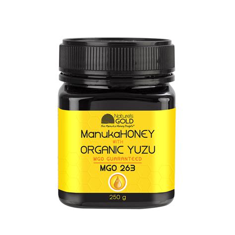 Australian Manuka Honey with Organic Yuzu – Natures Gold