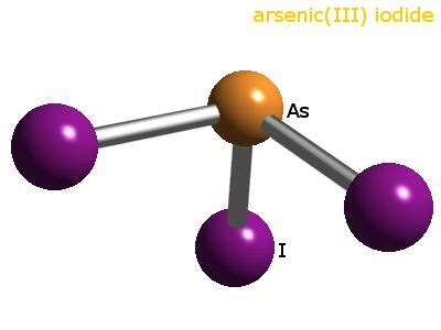 WebElements Periodic Table » Arsenic » arsenic triiodide