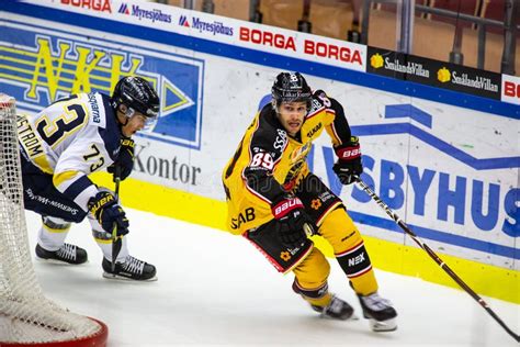 Swedish Hockey League SHL, Lulea Hockey Vs HV71 - EDITORIAL Editorial Image - Image of coop ...