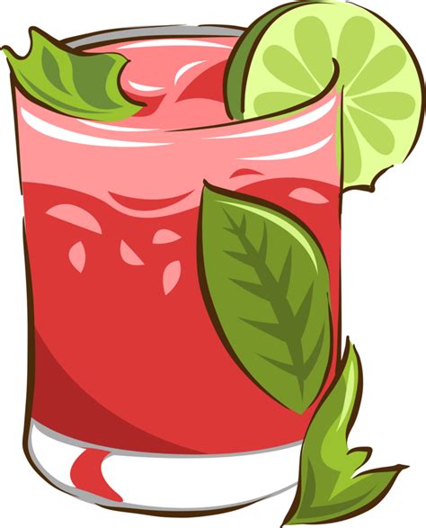 Watermelon Mojito Mocktail png graphic clipart design 20001023 PNG