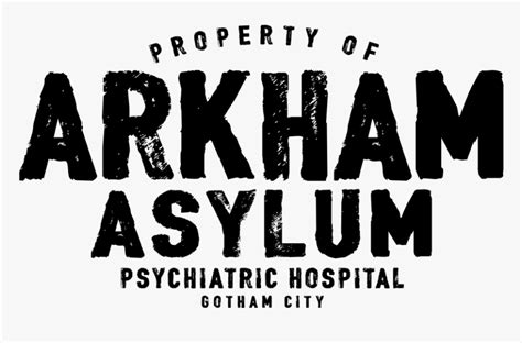 Arkham Asylum Logo Png, Transparent Png - kindpng