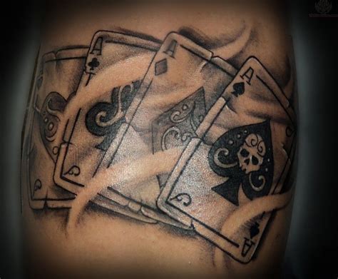 Ace Card Tattoo Meaning | Small Tattoo Designs