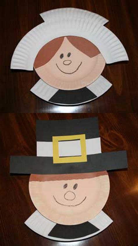 Paper Plate Pilgrims | 17 Supersimple Thanksgiving Crafts For Creative ...