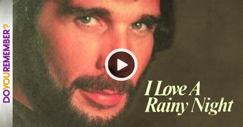 Eddie Rabbitt : "I Love A Rainy Night" | DoYouRemember?