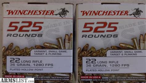 ARMSLIST - For Sale: 22 LR Ammo