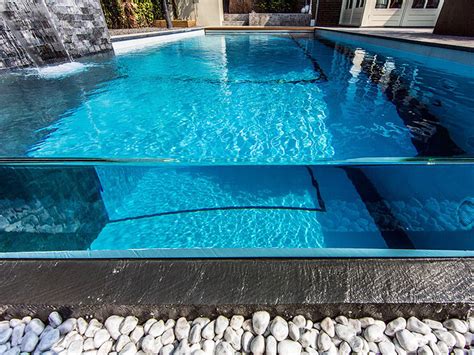 Glass swimming pool: 22+ best design ideas and who make them