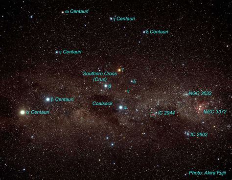 The Southern Cross Constellation | ESA/Hubble