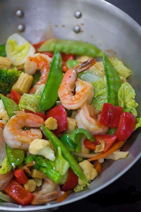 Vegetable Chop Suey Recipe with Shrimp - My Recipe Magic