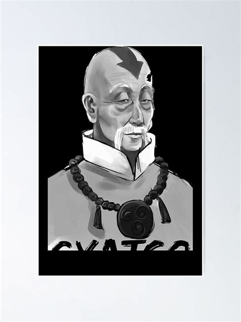 "Gyatso - Avatar The Last Airbender " Poster by RylanGuzon | Redbubble