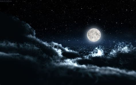 Night Sky Moon Desktop Wallpaper Hd / Search for night sky moon in ...