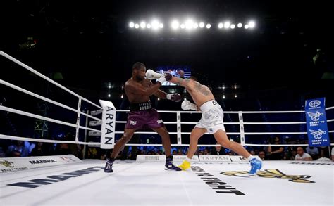 Photos: Okeksandr Usyk’s ninth-round knockout of Daniel Dubois