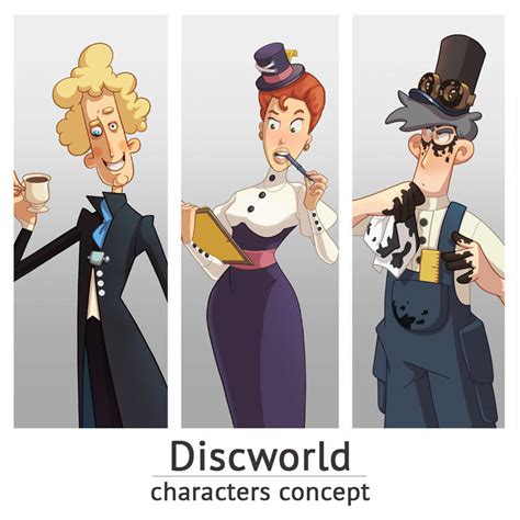 Discworld characters :: Behance