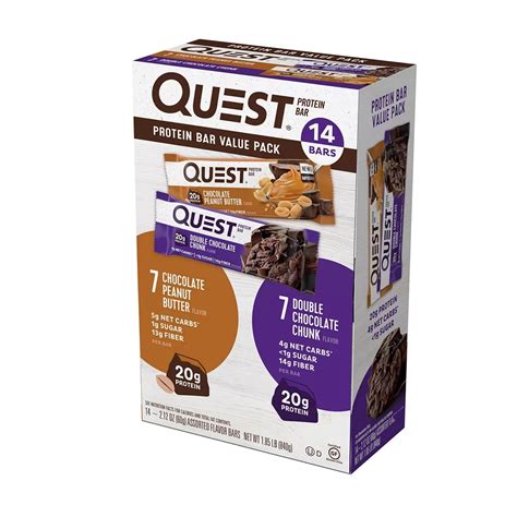 Quest Protein Bar 14 Count Variety Pack - Walmart.com