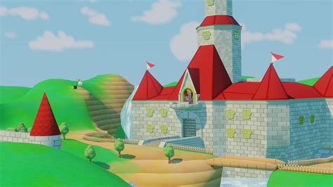 ArtStation - Peach's Castle