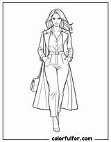 50 Fashion Women Coloring Pages  Free PDF Printables Colorfulfor sketch template