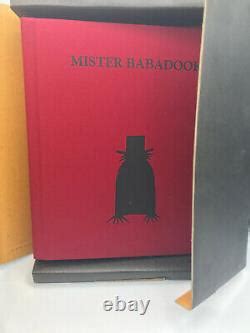 MR. BABADOOK BOOK'POP-UP' SIGNED by Jennifer Kent 1st Edition