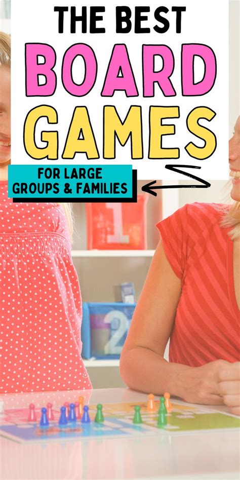 the best board games for large groups and families