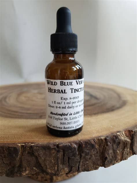 Wild Blue Vervain Herbal Tincture