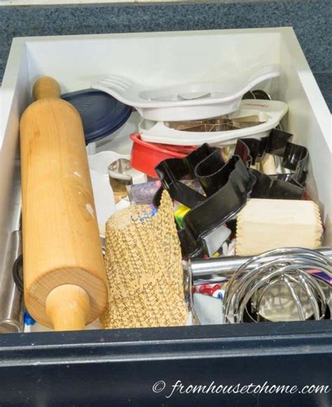 Custom Pegboard DIY Drawer Organizer - From House To Home