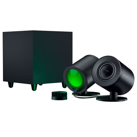 Razer Nommo V2 Pro - 2.1 PC Gaming Speakers Wireless Subwoofer: THX Spatial Audio - Projection ...