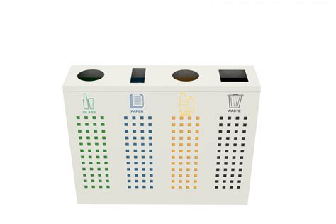 ALBRIS PC _powder coated recycle bin_50 Waste Paper, Recycling Bins, Plastic Waste, Sheet Metal ...