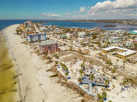 Massive destruction on Fort Myers Beach aftermath Hurricane Ian ...