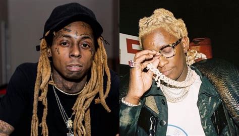 Lil Wayne Reacts To Young Thug Being Named Most Influential Rapper ...