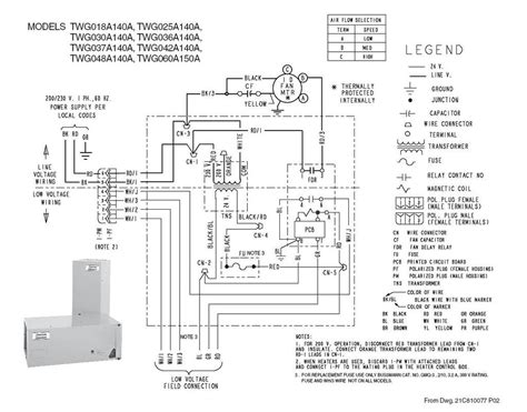 Trane E Library Wiring Diagrams