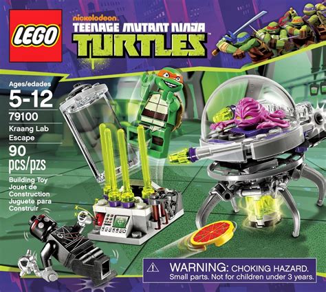 The Minifigure Collector: TMNT -79100 - Kraang Lab Escape