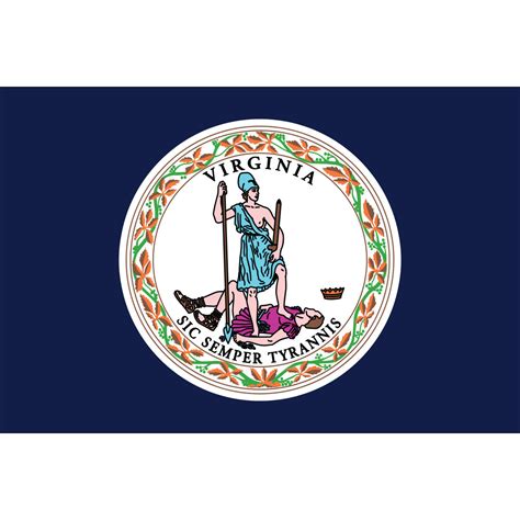 Virginia State Flag | The Flag of Virginia | Colonial Flag