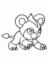 Pokemon Pyroar Coloring Pages sketch template