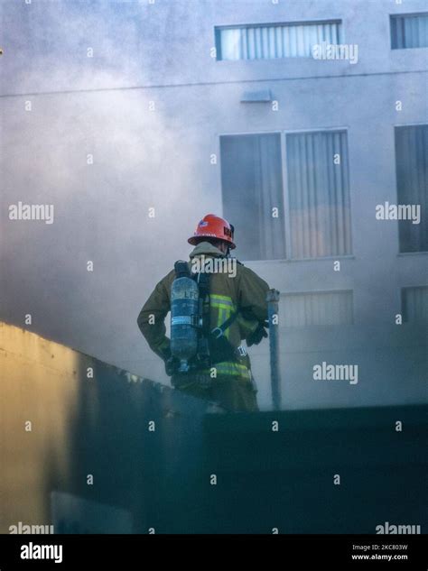 Los Angeles, CA, USA – November 3, 2022: Los Angeles Fire Department ...