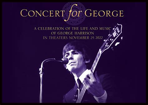 George Harrison Tribute 'Concert For George' Headed To Theaters