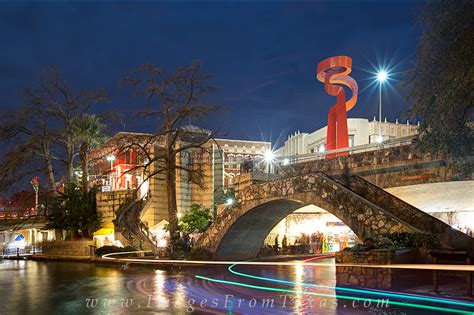 San Antonio Riverwalk Night 1 : San Antonio, Texas : Images from Texas