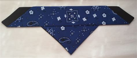 Navy blue bandana