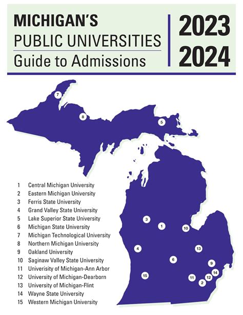 Guide to Admissions: Michigan's Public Universities by Office of Undergraduate Admissions - Issuu