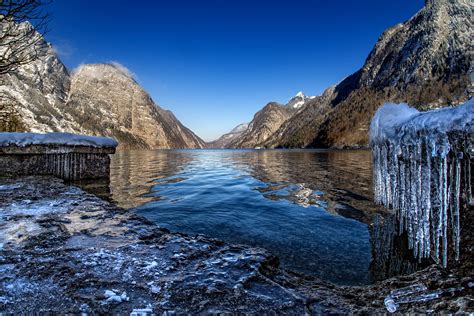 Königssee im Winter Foto & Bild | world, wasser, sonne Bilder auf fotocommunity