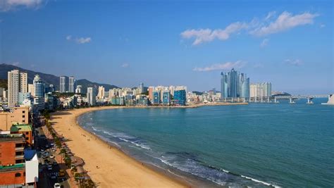 gwangalli beach busan south korea aerial Stock Footage Video (100% Royalty-free) 30663193 ...