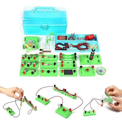 Buy Electricity Circuits Set, Physics Science Lab Basic Circuit ...