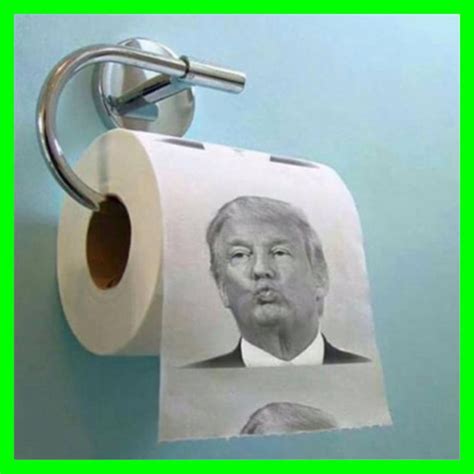 2017 Creative Funny Toilet Paper With Donald Trump Hillary Clinton Barack Obama Photo Printing 2 ...