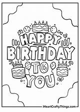 Birthday Coloring Pages Printable sketch template