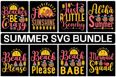 Summer SVG Bundle Bundle · Creative Fabrica