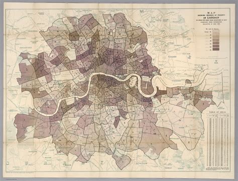 Descriptive map of London poverty, Charles Booth - ATLAS OF PLACES