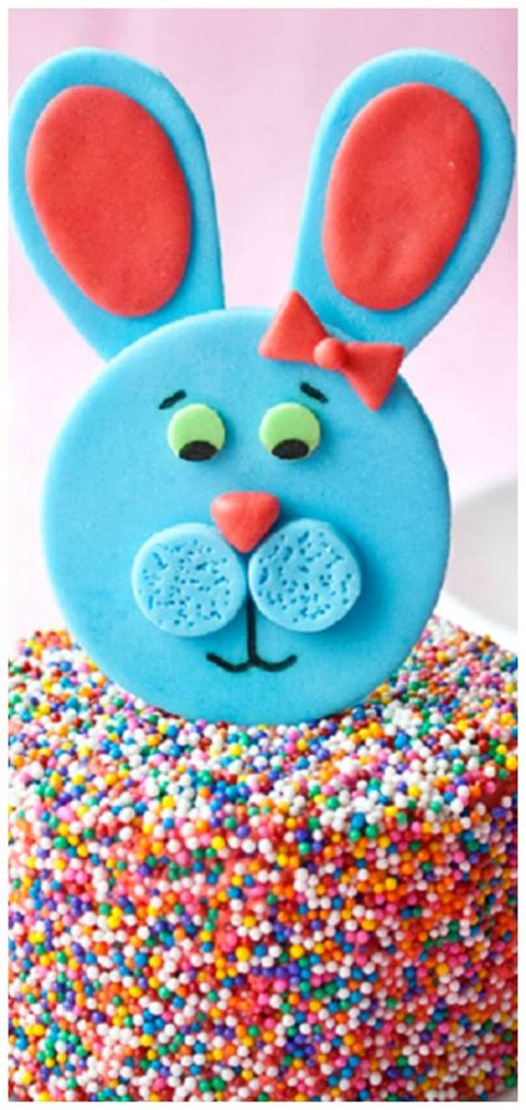 How to make an Easter bunny topper • Cake Journal | Hot chocolate fudge ...