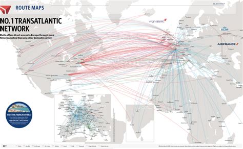 Delta Airlines Destinations Map - South Carolina Map