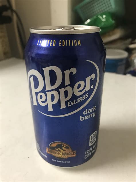 Dr Pepper dark berry : r/Soda