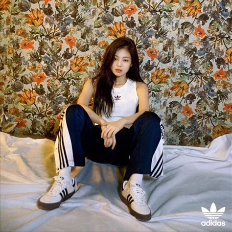 See More Photos of BLACKPINK Rosé and Jennie for Adidas Sambarose