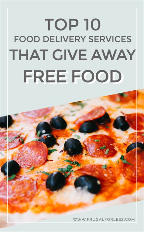 10 Ways On How To Get Free Food Delivered To You In 2021 | Money saving meals, Food, Save money ...