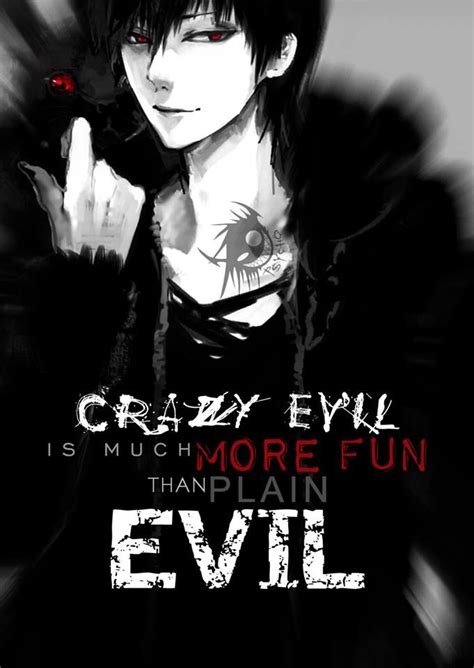 "Crazy evil is much more fun than plain evil." Anime: Durarara ...