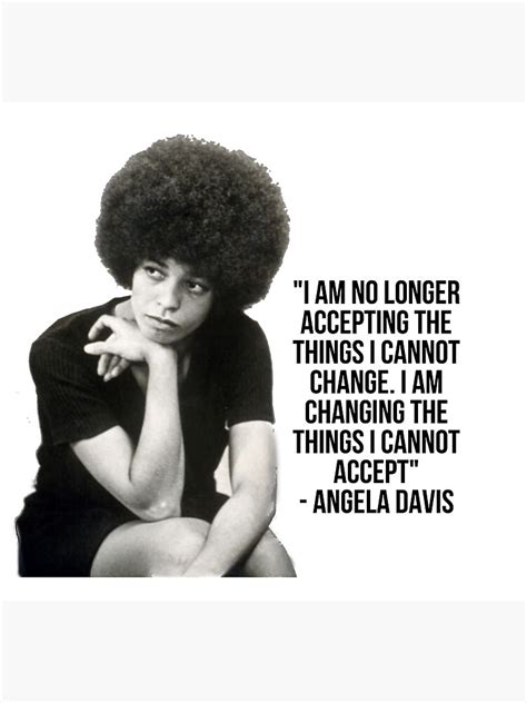 "Angela Davis Quote" Poster by eileclab | Redbubble